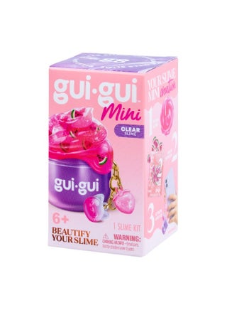 Gui-gui Slime Mini Single Pack Pocket Sized Slime, Assorted 1 Piece (Style & Color May Vary) Each Sold Separately | Keychain Slime | Collectible Slime | Creative Fun Ideas | Develops Sensory Skills | Entertaining Toy | Stress Relief Toys for Kids - view 2